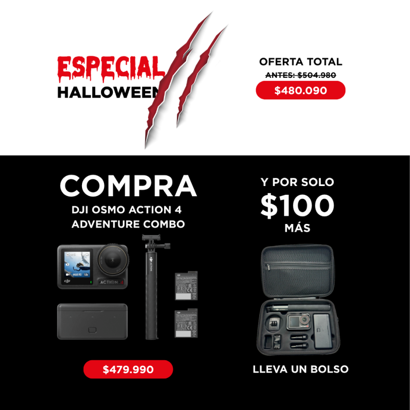 Action 4 Adventure Combo + Bolso