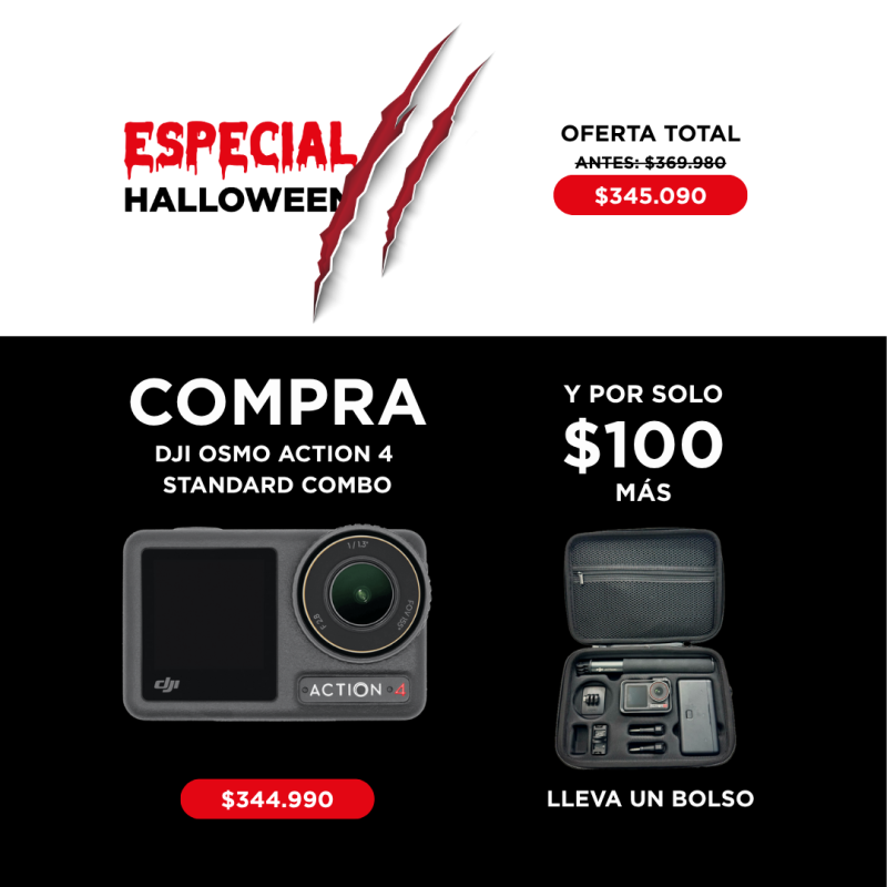 Action 4 standard + Bolso