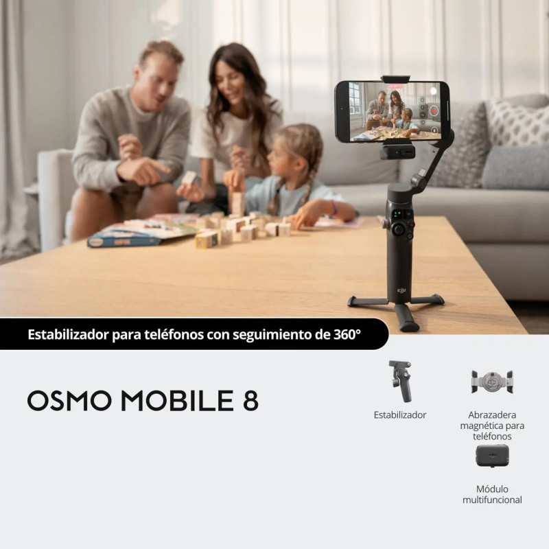 Estabilizador de teléfonos DJI Osmo Mobile 8