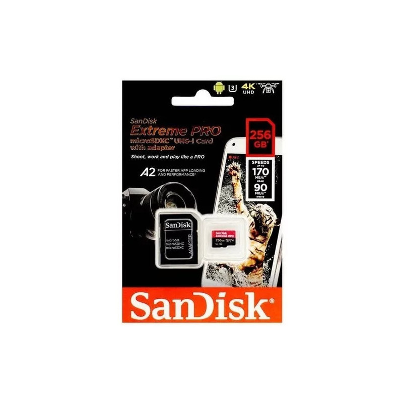 Micro SD SanDisk Extreme PRO 256GB