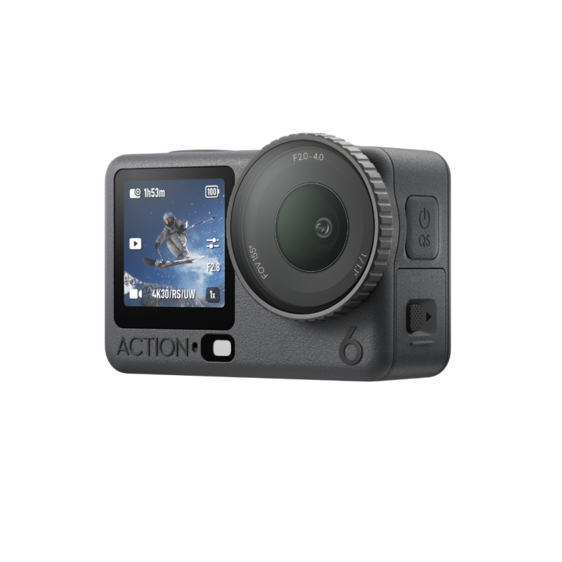 Cámara de acción DJI Osmo Action 6 Adventure Combo
