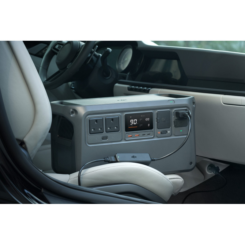 DJI Power Car Power Outlet to SDC Power Cable (12V/24V)