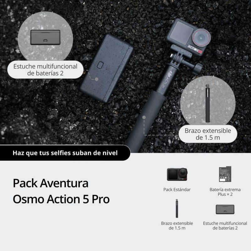 DJI Osmo Action 5 Pro Adventure Combo (Refurbished by DJI )