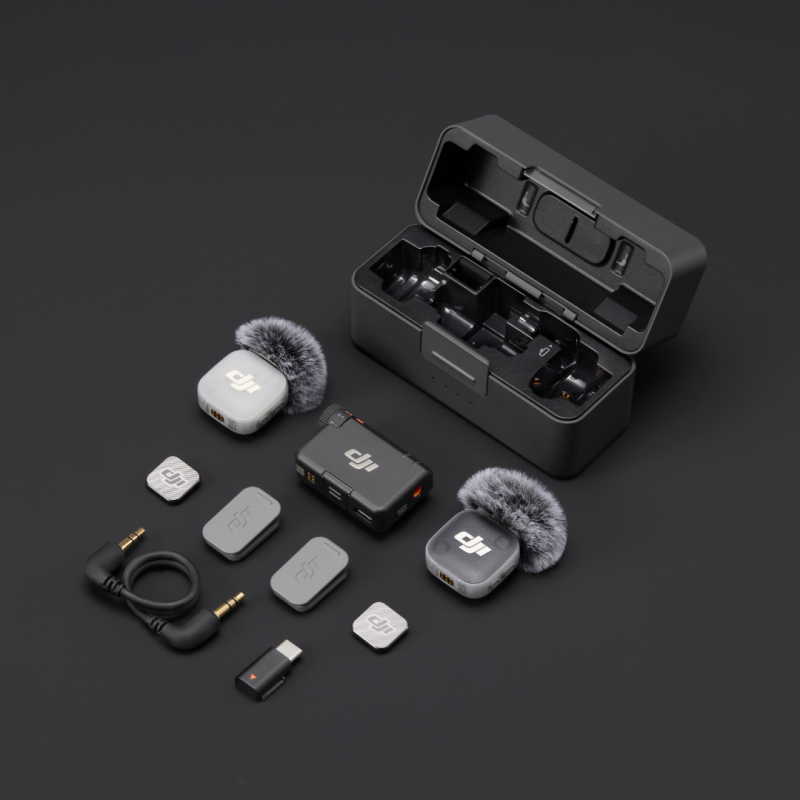 DJI Mic Mini 2 (2 TX + 1 RX + Charging Case)