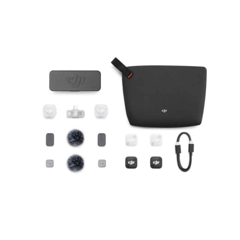 DJI Mic Mini 2 (2 TX + 1 Mobile RX + Charging Case)