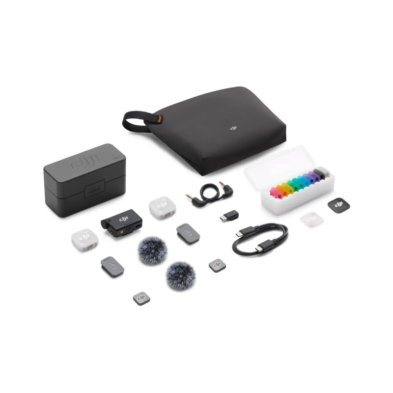 DJI Mic Mini 2 (2 TX + 1 RX + Charging Case)