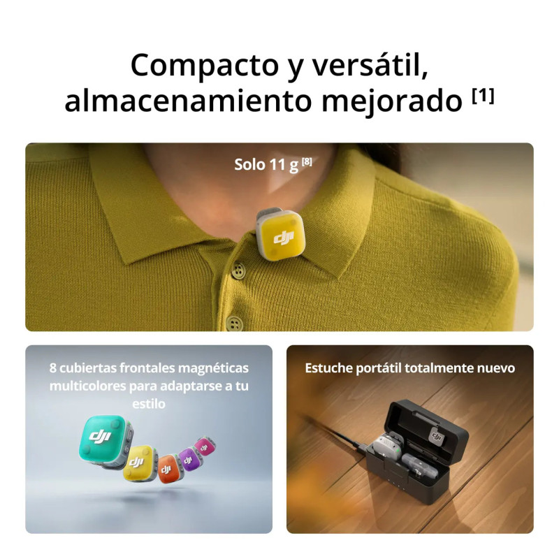 DJI Mic Mini 2 (2 TX + 1 RX + Charging Case)