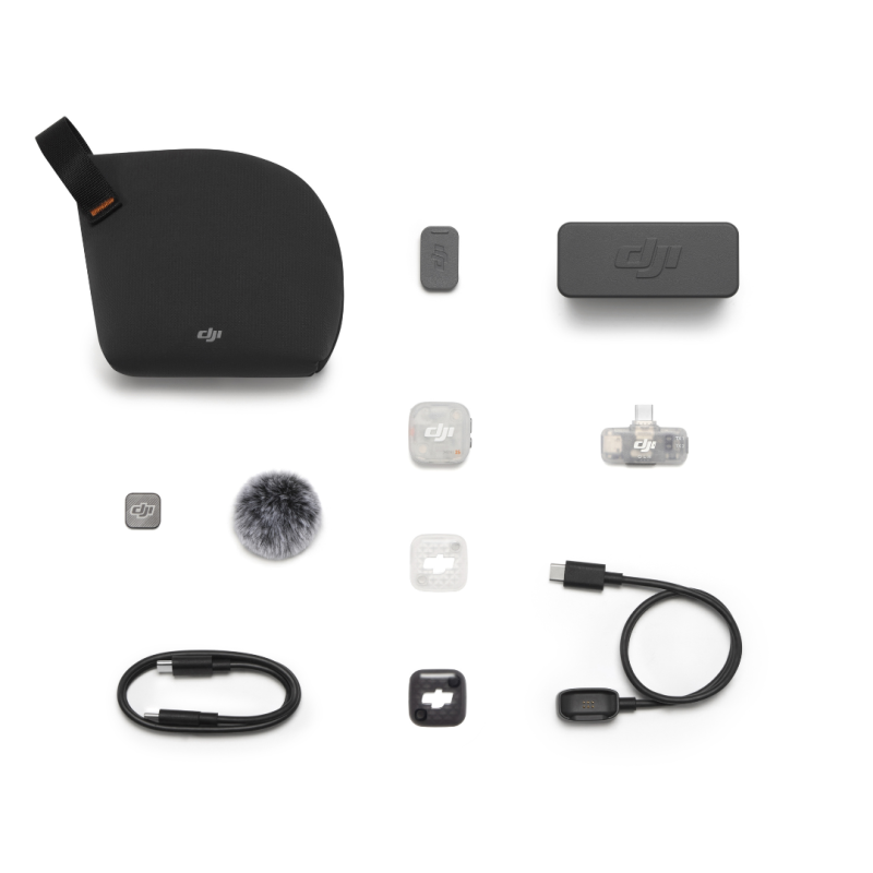 DJI Mic Mini 2S (1 TX + 1 Mobile RX + Charging Case)