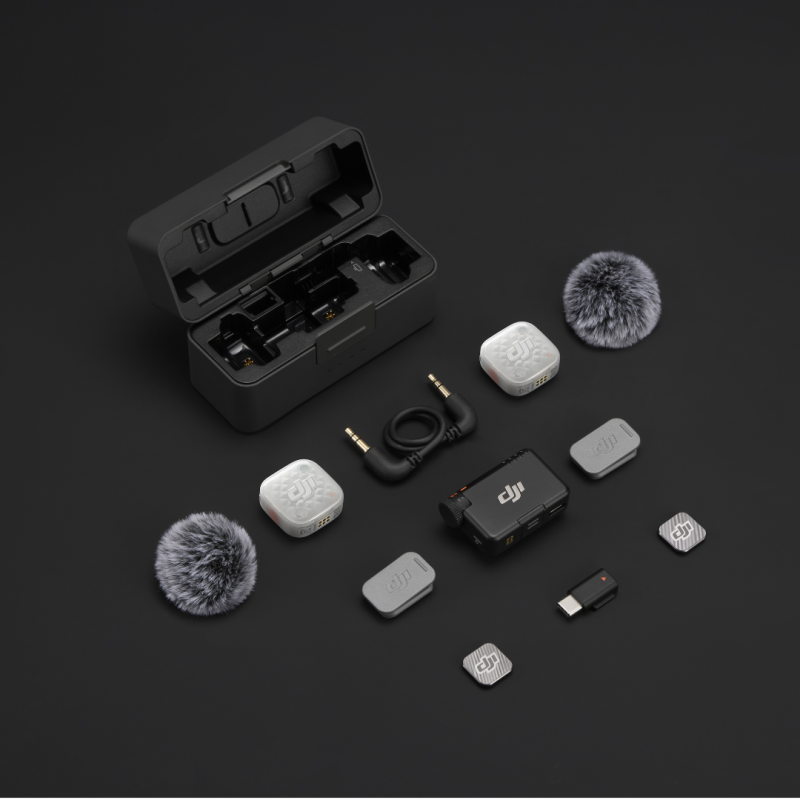 DJI Mic Mini 2S (2 TX + 1 RX + Charging Case)