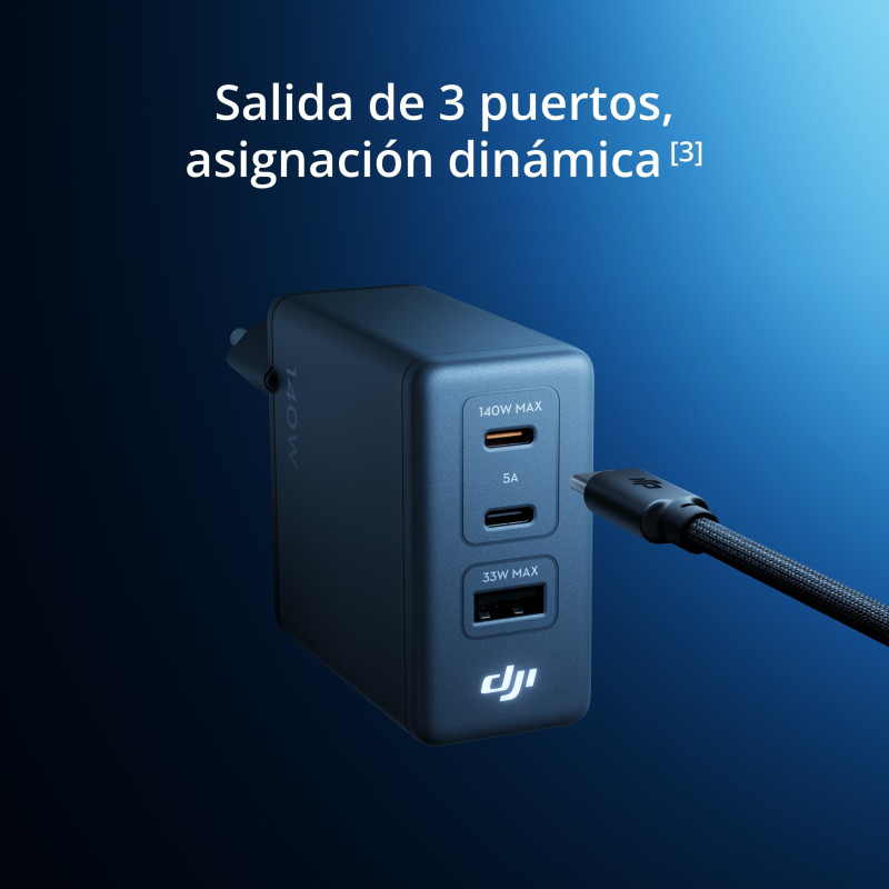 DJI Power 140W GaN Charging Combo (EU)