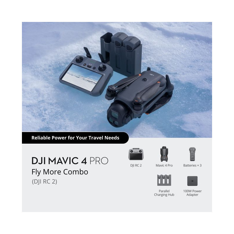 DJI Mavic 4 Pro Fly More Combo(DJI RC 2)