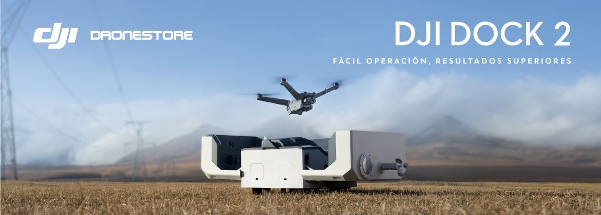 DJI Dock 2, dron industrial automatizado cabina de carga. Seguridad